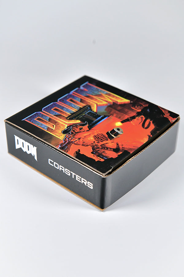 Retro Doom II Coaster Set