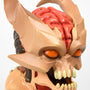 Image: DOOM Eternal Whiplash Mini Collectible Figure Closeup Head View 2