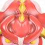 Detail view of the top spines of the DOOM Eternal Pinky Mini Collectible Figure