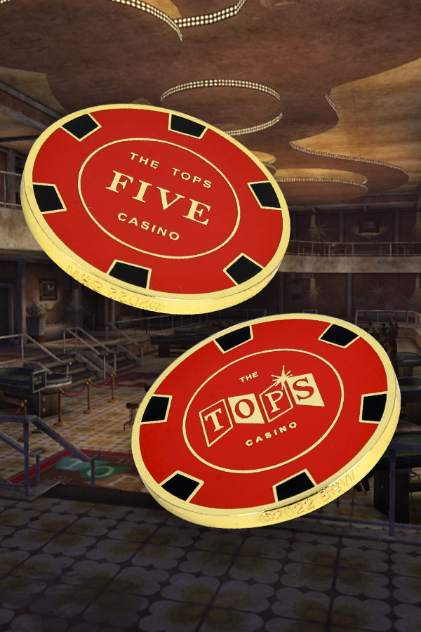 Image: The Tops Casino Chip Collectible Coin