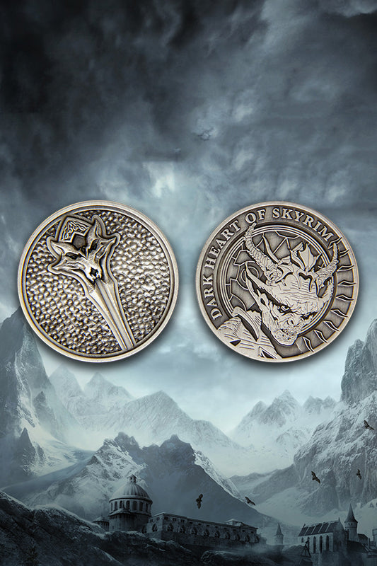 Vampire Lord Collectible Coin (front and back)
