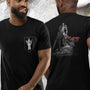 Image: The Elder Scrolls Online Legacy of Bretons Tee front amd back view on model