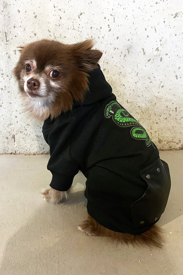 Tunnel Snakes Dog Hoodie