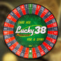 Lucky 38 Oversized Mousepad