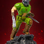Classic Doom Marine Statue