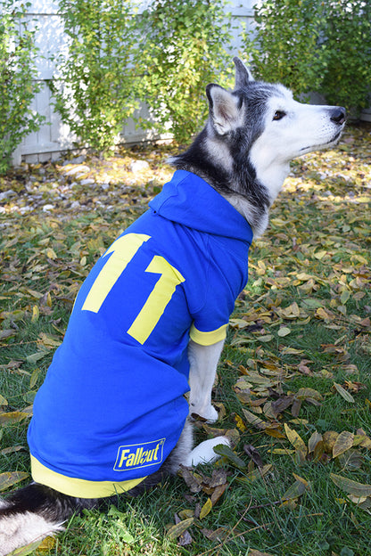 Fallout Vault 111 Dog Hoodie