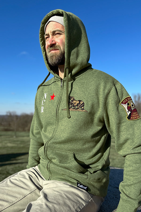 Fallout zip cheap up hoodie