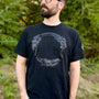Image: Elder Scrolls Online Ouroboros Molag Bal T-Shirt front view on male model