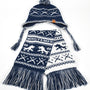 Image: Fallout Minuteman Hat and Scarf front view