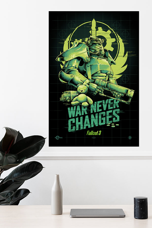 Fallout 3: War Never Changes Lithograph