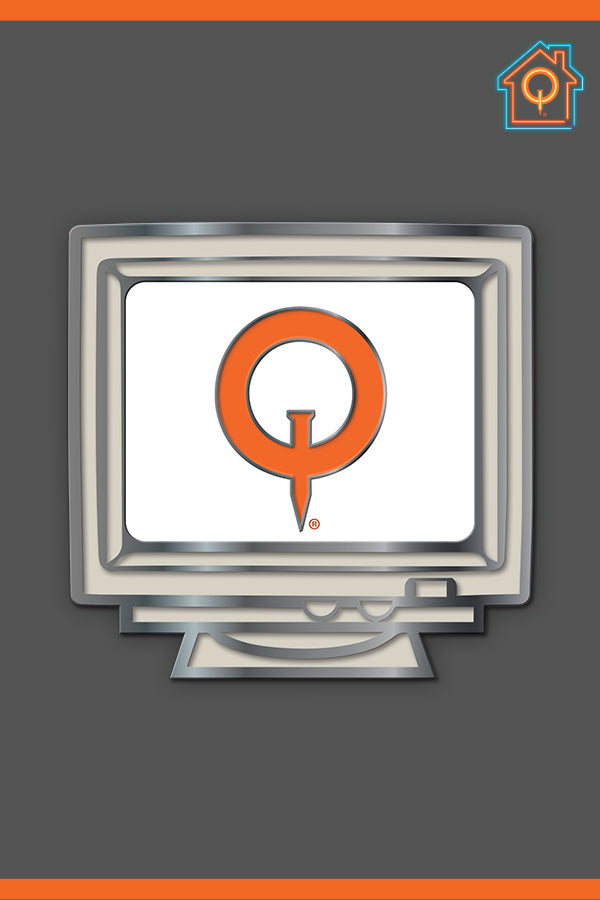 QuakeCon 2021 Computer Enamel Pin