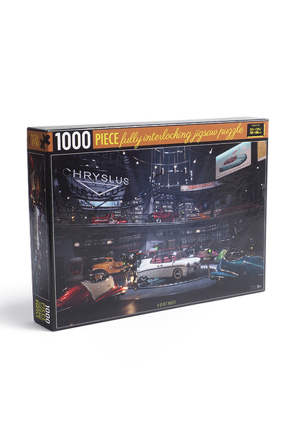 Chryslus Showroom Jigsaw Puzzle - A Quiet Night