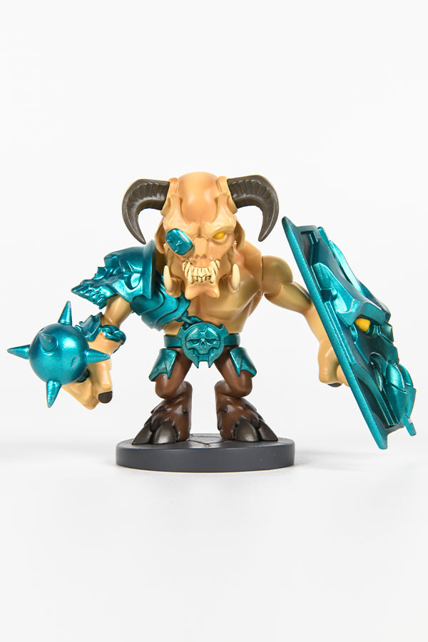 Image: DOOM Eternal Gladiator Mini Collectible Figure front view on white background