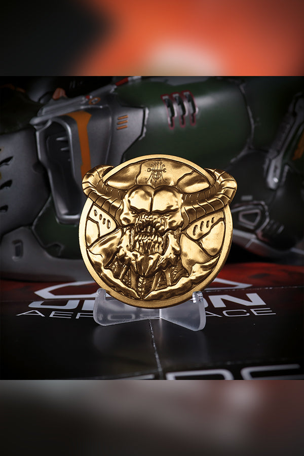 DOOM 'Level Up' Medallions