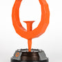 Limited Edition QuakeCon Rotating Quad Damage Statue and QuakeCon 2022 Pin