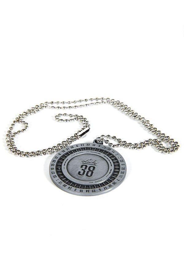 Lucky 38 Dealers Coin Necklace