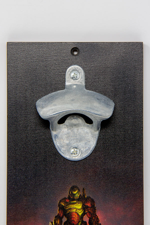 Doom Eternal Key Art Wall Bottle Opener