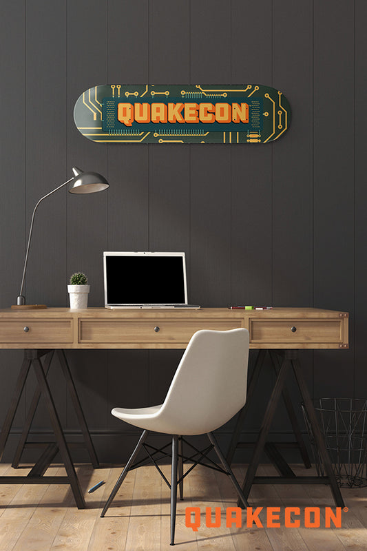 QuakeCon 2022 Skate Deck
