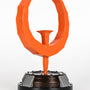 Limited Edition QuakeCon Rotating Quad Damage Statue and QuakeCon 2022 Pin