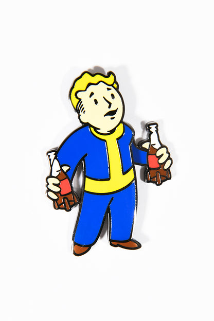 Vault Boy Nuka Cola Pin