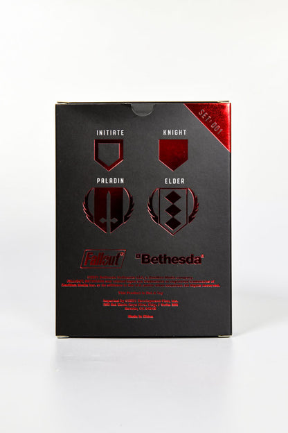 Brotherhood of Steel Rank Pin Set
