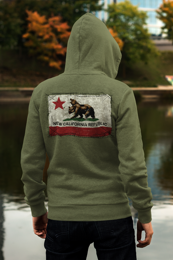 California Republic Raiders Style Sweatshirt Hoodie , California Republic Clothes