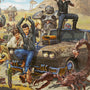 Fallout Greetings From The Wasteland Lithograph - Open Edition detail