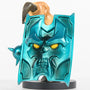 Image: DOOM Eternal Gladiator Mini Collectible Figure shield view on white background