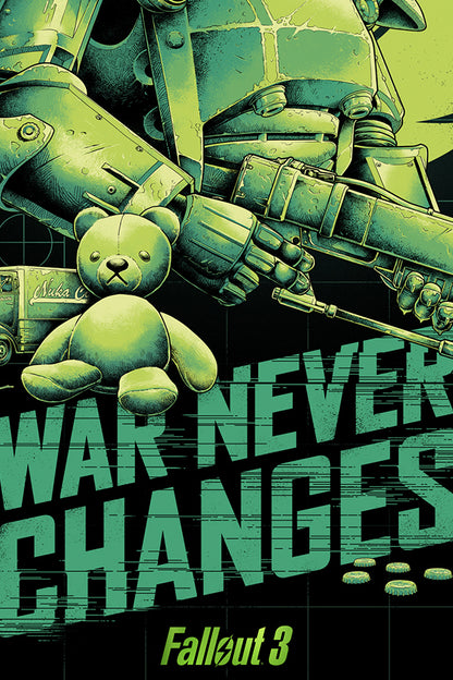 Fallout 3: War Never Changes Lithograph
