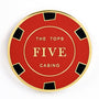 Image: The Tops Casino Chip Collectible Coin Side 1 view 2
