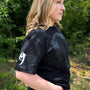 Image: Elder Scrolls Online Ouroboros Molag Bal T-Shirt side view on female model