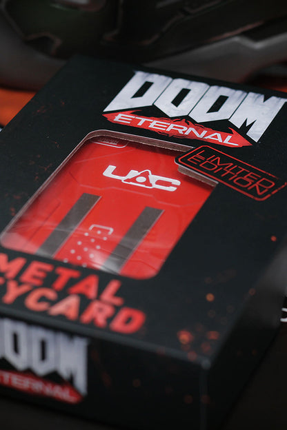 Doom Limited Edition Red Replica Key Card