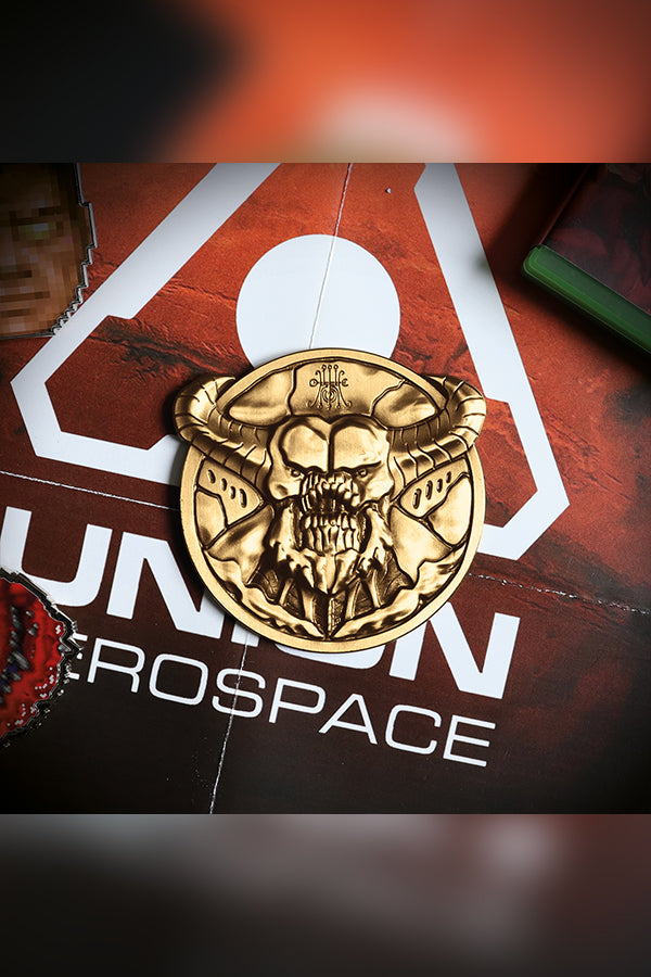 DOOM 'Level Up' Medallions