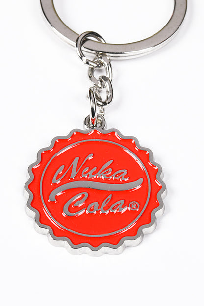 Nuka-Cola Bottle Cap Charm on white background