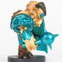 Image: DOOM Eternal Gladiator Mini Collectible Figure side view on white background
