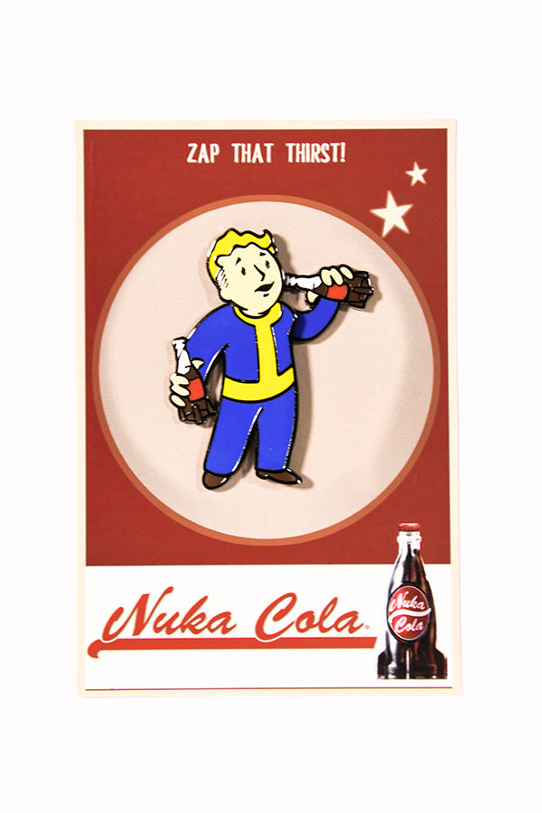 Vault Boy Nuka Cola Pin
