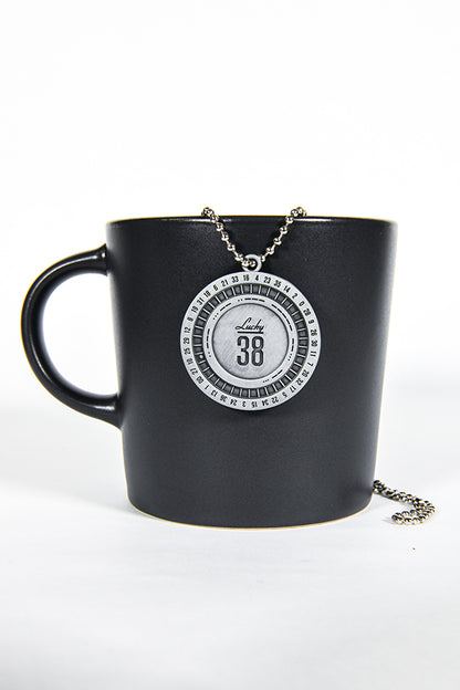 Lucky 38 Dealers Coin Necklace