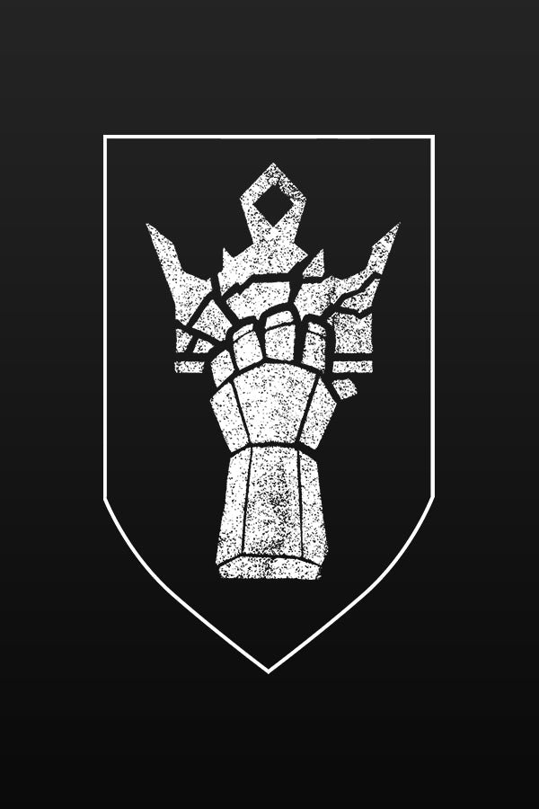 Image: The Elder Scrolls Online Legacy of Bretons Tee closeup of front logo