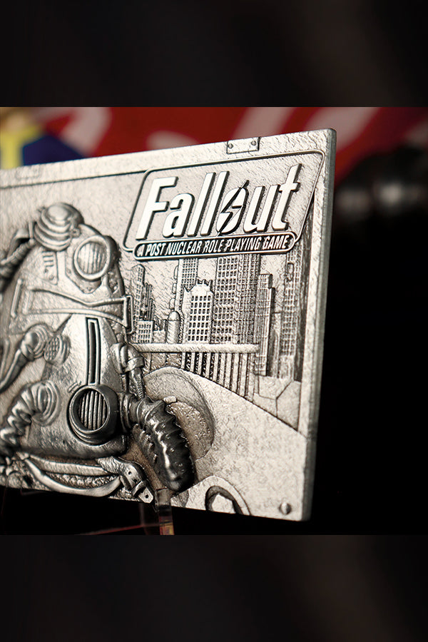 Image: Fallout Limited Edition 25th Anniversary Ingot side view