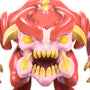 Front detail view of the DOOM Eternal Pinky Mini Collectible Figure