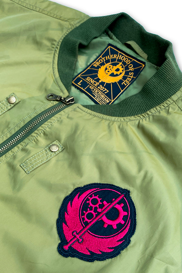Fallout Brotherhood of Steel Bomber Jacket – Official Bethesda
