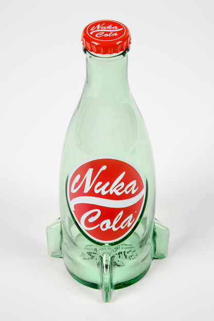 Image: Fallout Nuka Cola Glass Bottle & Cap top view