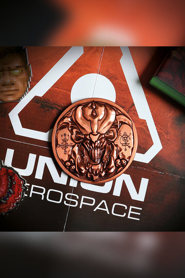 DOOM 'Level Up' Medallions
