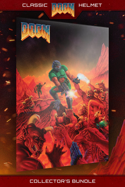 Classic Doom Helmet Collector’s Bundle