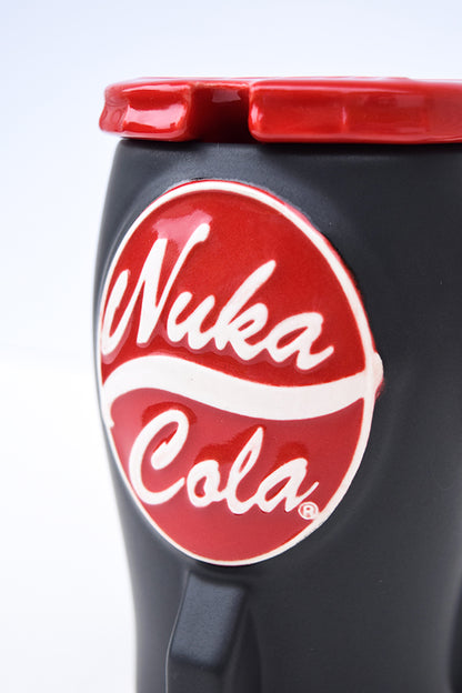 Image: Fallout Nuka-Cola Cap Mug closuep logo view