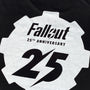 Image: Fallout 25th Anniversary Tee closeup of back logo