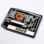 Limited Edition QuakeCon Rotating Quad Damage Statue and QuakeCon 2022 Pin