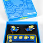 Image: Fallout Good and Bad Karma Pin Set in packaging