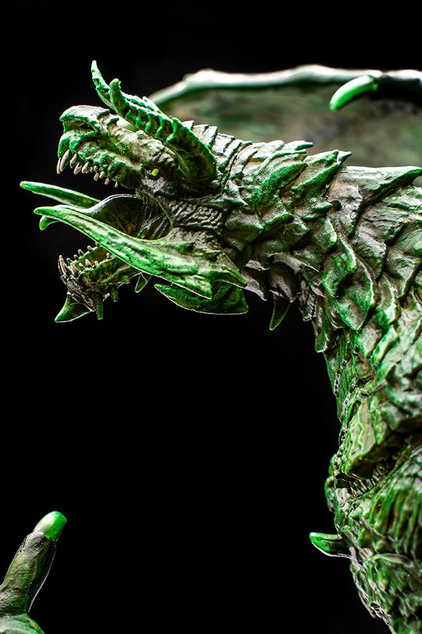 Kaalgrontiid Demonspire Dragon Statue detail