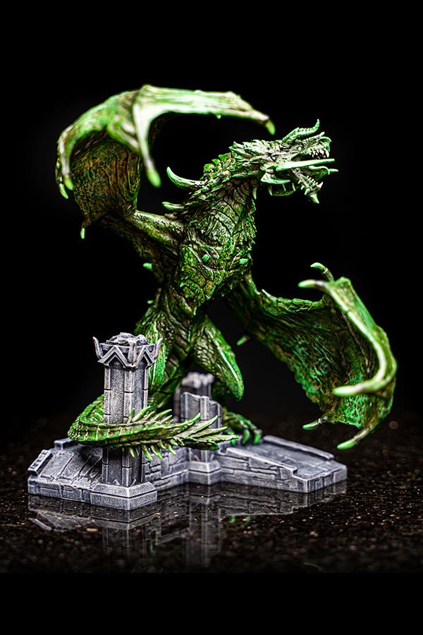 Kaalgrontiid Demonspire Dragon Statue Front